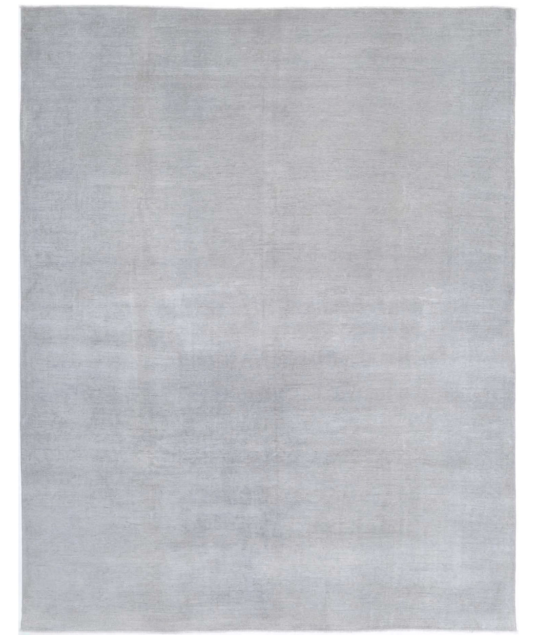 Overdye 8'6'' X 11'0'' Hand-Knotted Wool Rug 8'6'' x 11'0'' (255 X 330) / Grey / Grey