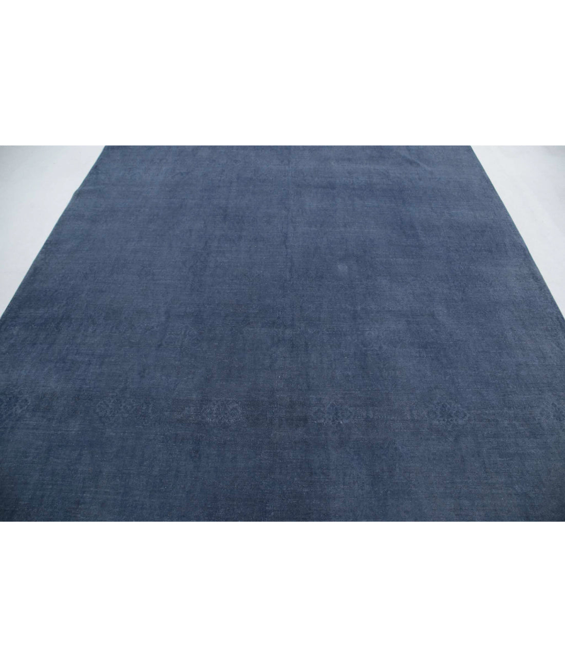 Overdye 8'1'' X 9'5'' Hand-Knotted Wool Rug 8'1'' x 9'5'' (243 X 283) / Grey / Grey