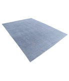 Overdye 7'11'' X 10'3'' Hand-Knotted Wool Rug 7'11'' x 10'3'' (238 X 308) / Grey / Grey