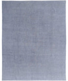 Overdye 7'11'' X 10'3'' Hand-Knotted Wool Rug 7'11'' x 10'3'' (238 X 308) / Grey / Grey