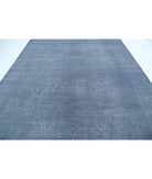 Overdye 8'11'' X 11'8'' Hand-Knotted Wool Rug 8'11'' x 11'8'' (268 X 350) / Grey / Grey