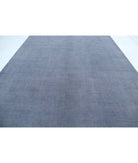 Overdye 9'10'' X 13'11'' Hand-Knotted Wool Rug 9'10'' x 13'11'' (295 X 418) / Grey / Grey