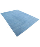 Overdye 7'9'' X 11'0'' Hand-Knotted Wool Rug 7'9'' x 11'0'' (233 X 330) / Blue / Blue