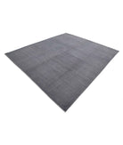 Overdye 8'1'' X 9'4'' Hand-Knotted Wool Rug 8'1'' x 9'4'' (243 X 280) / Grey / Grey