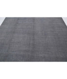 Overdye 8'1'' X 9'4'' Hand-Knotted Wool Rug 8'1'' x 9'4'' (243 X 280) / Grey / Grey