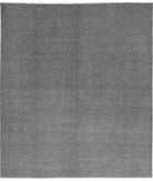 Overdye 8'1'' X 9'4'' Hand-Knotted Wool Rug 8'1'' x 9'4'' (243 X 280) / Grey / Grey