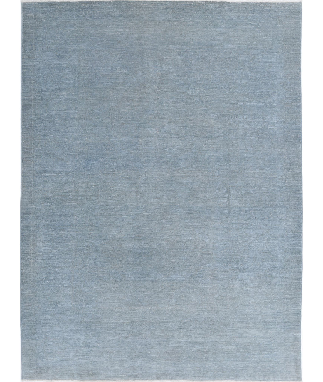 Overdye 5'2'' X 6'11'' Hand-Knotted Wool Rug 5'2'' x 6'11'' (155 X 208) / Blue / N/A