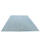 Overdye 8'1'' X 10'0'' Hand-Knotted Wool Rug 8'1'' x 10'0'' (243 X 300) / Grey / Grey