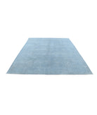 Overdye 7'11'' X 9'8'' Hand-Knotted Wool Rug 7'11'' x 9'8'' (238 X 290) / Blue / N/A