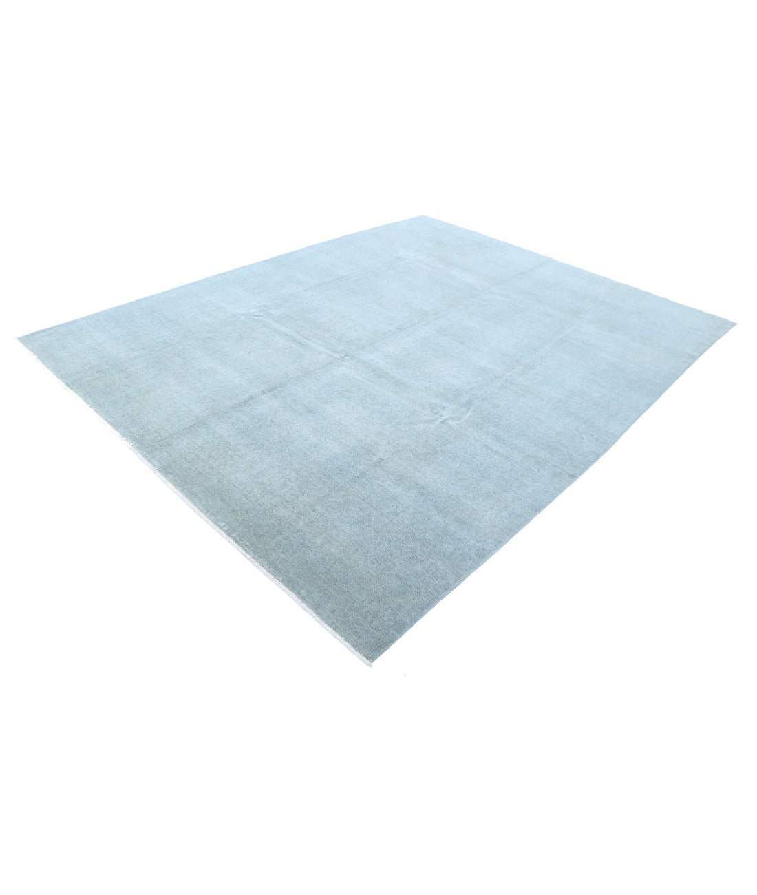 Overdye 8'0'' X 10'2'' Hand-Knotted Wool Rug 8'0'' x 10'2'' (240 X 305) / Blue / N/A