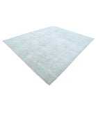 Overdye 9'1'' X 11'4'' Hand-Knotted Wool Rug 9'1'' x 11'4'' (273 X 340) / Green / N/A