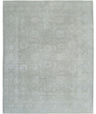 Overdye 9'1'' X 11'4'' Hand-Knotted Wool Rug 9'1'' x 11'4'' (273 X 340) / Green / N/A