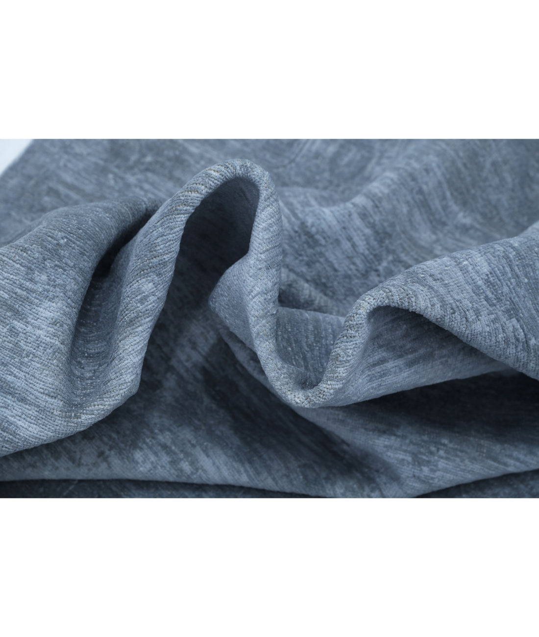 Overdye 8'8'' X 11'7'' Hand-Knotted Wool Rug 8'8'' x 11'7'' (260 X 348) / Grey / Grey