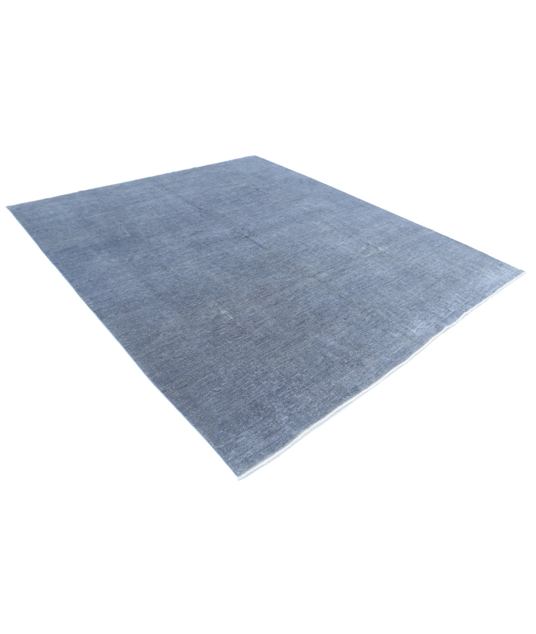Overdye 8'2'' X 9'4'' Hand-Knotted Wool Rug 8'2'' x 9'4'' (245 X 280) / Grey / N/A