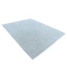 Overdye 7'10'' X 9'11'' Hand-Knotted Wool Rug 7'10'' x 9'11'' (235 X 298) / Grey / Grey