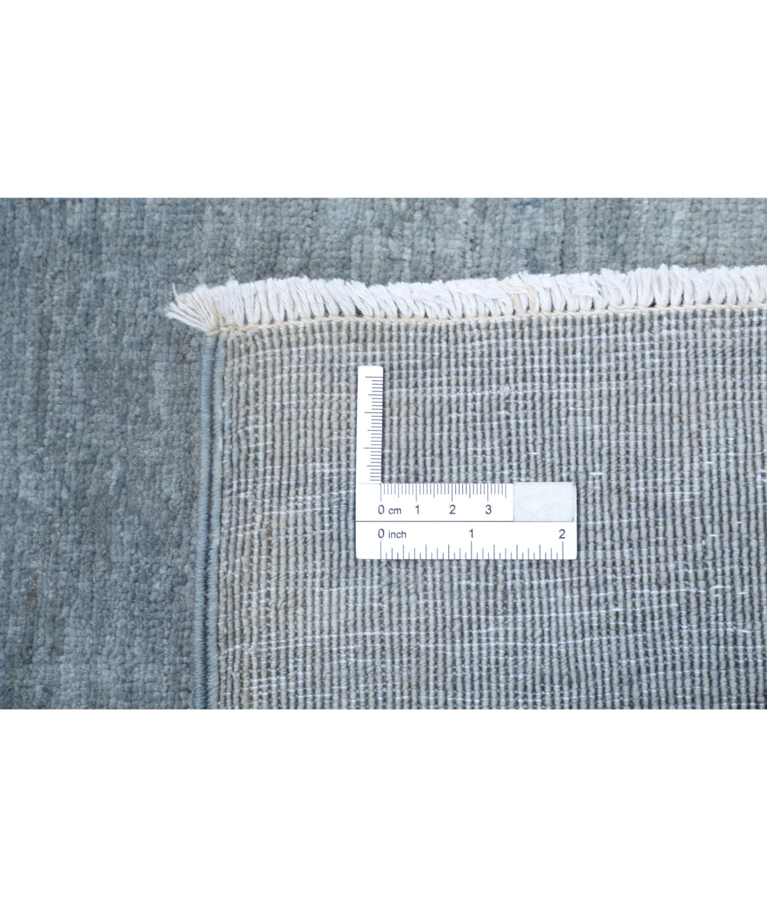 Overdye 6'0'' X 7'10'' Hand-Knotted Wool Rug 6'0'' x 7'10'' (180 X 235) / Grey / Grey