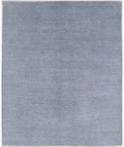 Overdye 8'0'' X 9'8'' Hand-Knotted Wool Rug 8'0'' x 9'8'' (240 X 290) / Grey / N/A