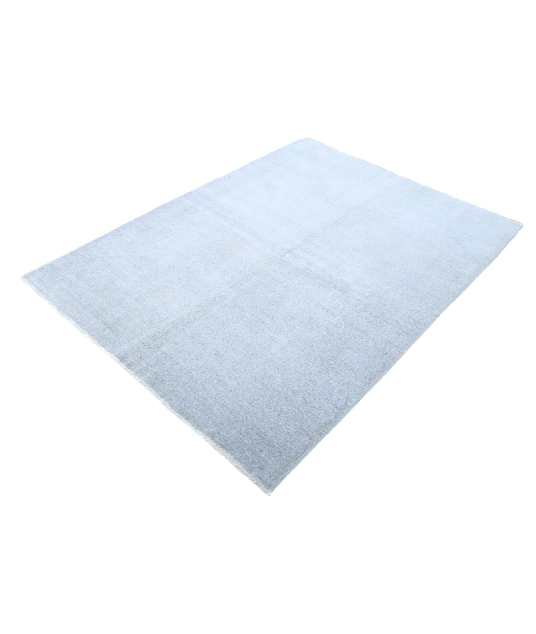 Overdye 4'8'' X 6'4'' Hand-Knotted Wool Rug 4'8'' x 6'4'' (140 X 190) / Grey / N/A