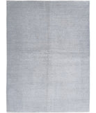 Overdye 4'8'' X 6'4'' Hand-Knotted Wool Rug 4'8'' x 6'4'' (140 X 190) / Grey / N/A