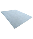 Overdye 9'0'' X 11'5'' Hand-Knotted Wool Rug 9'0'' x 11'5'' (270 X 343) / Grey / Grey