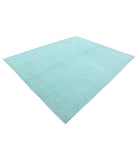 Overdye 8'0'' X 9'11'' Hand-Knotted Wool Rug 8'0'' x 9'11'' (240 X 298) / Green / N/A