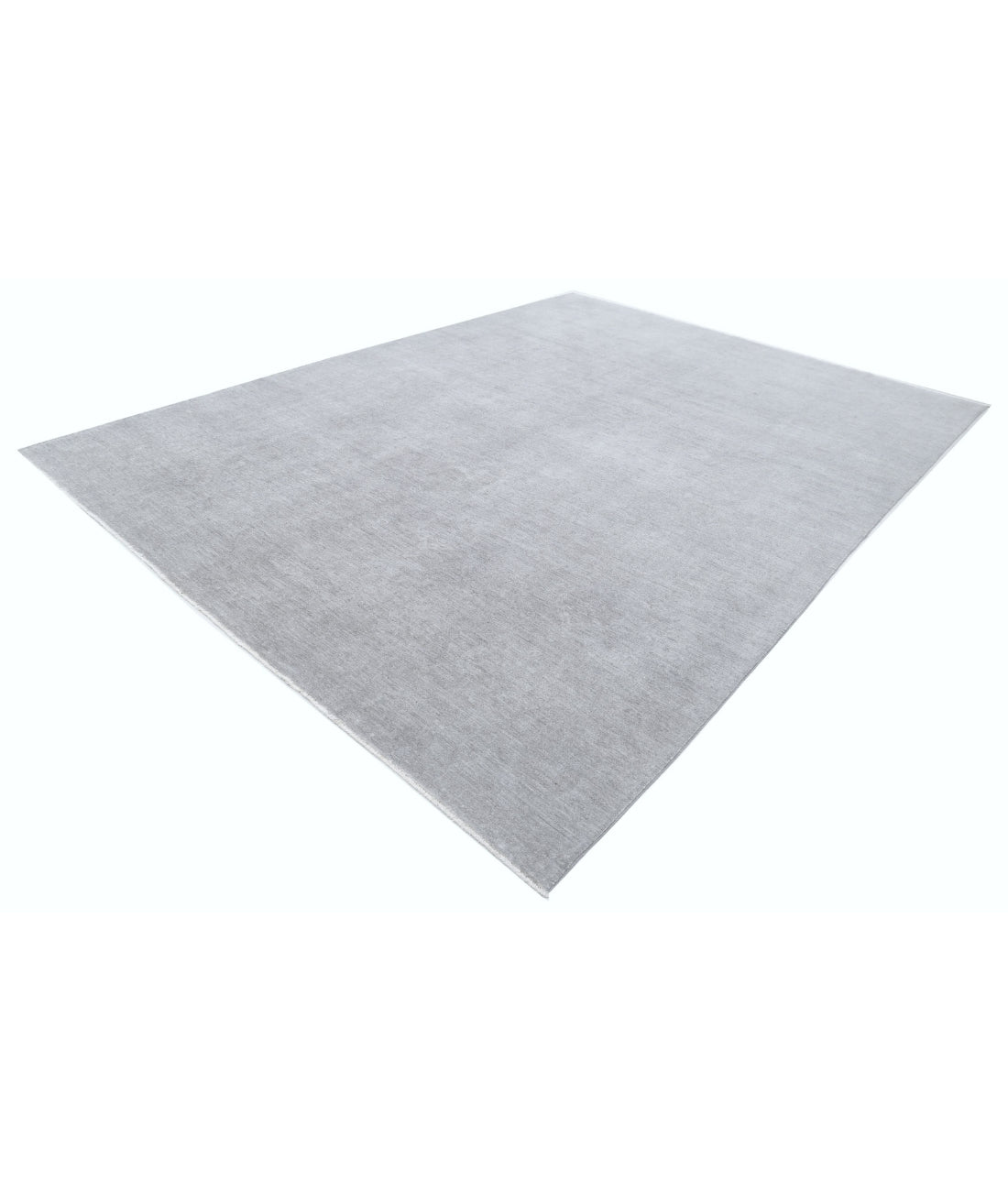 Overdye 9'10'' X 13'10'' Hand-Knotted Wool Rug 9'10'' x 13'10'' (295 X 415) / Grey / N/A