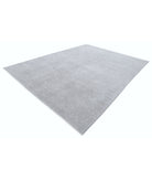 Overdye 9'10'' X 13'10'' Hand-Knotted Wool Rug 9'10'' x 13'10'' (295 X 415) / Grey / N/A