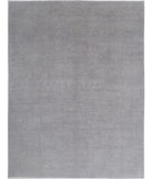 Overdye 9'10'' X 13'10'' Hand-Knotted Wool Rug 9'10'' x 13'10'' (295 X 415) / Grey / N/A