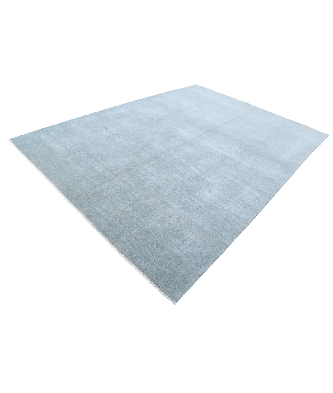 Overdye 8'0'' X 10'9'' Hand-Knotted Wool Rug 8'0'' x 10'9'' (240 X 323) / Grey / N/A