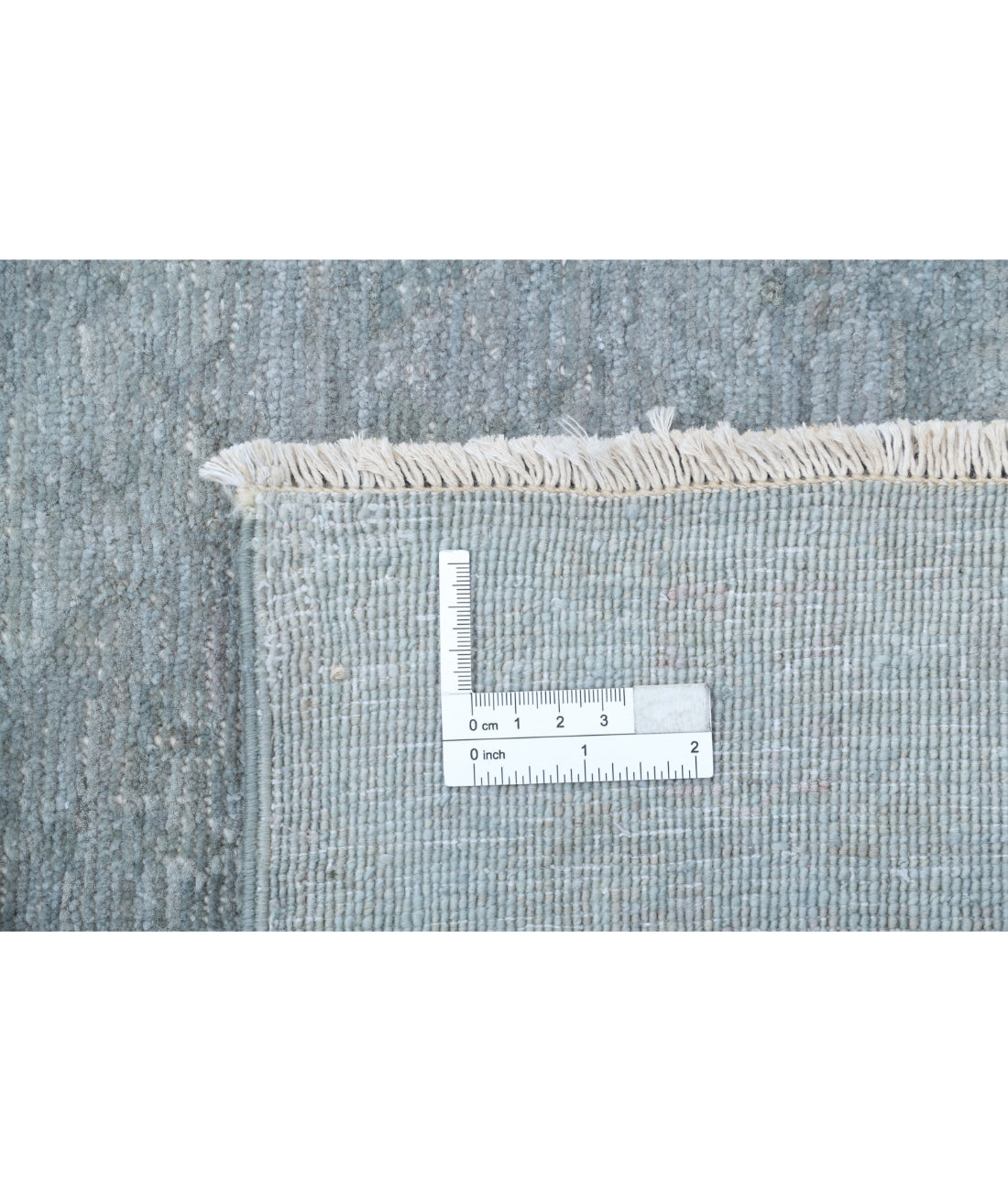 Overdye 8'0'' X 10'9'' Hand-Knotted Wool Rug 8'0'' x 10'9'' (240 X 323) / Grey / N/A