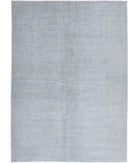 Overdye 4'9'' X 6'8'' Hand-Knotted Wool Rug 4'9'' x 6'8'' (143 X 200) / Silver / Silver