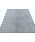 Overdye 6'1'' X 8'8'' Hand-Knotted Wool Rug 6'1'' x 8'8'' (183 X 260) / Grey / N/A