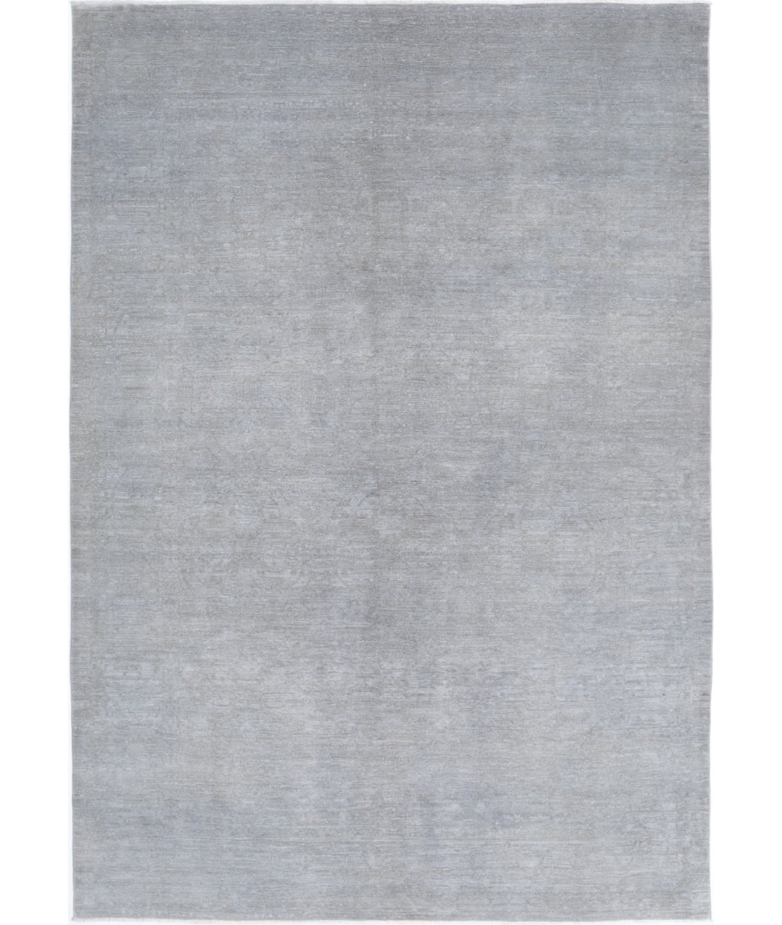 Overdye 6'1'' X 8'8'' Hand-Knotted Wool Rug 6'1'' x 8'8'' (183 X 260) / Grey / N/A