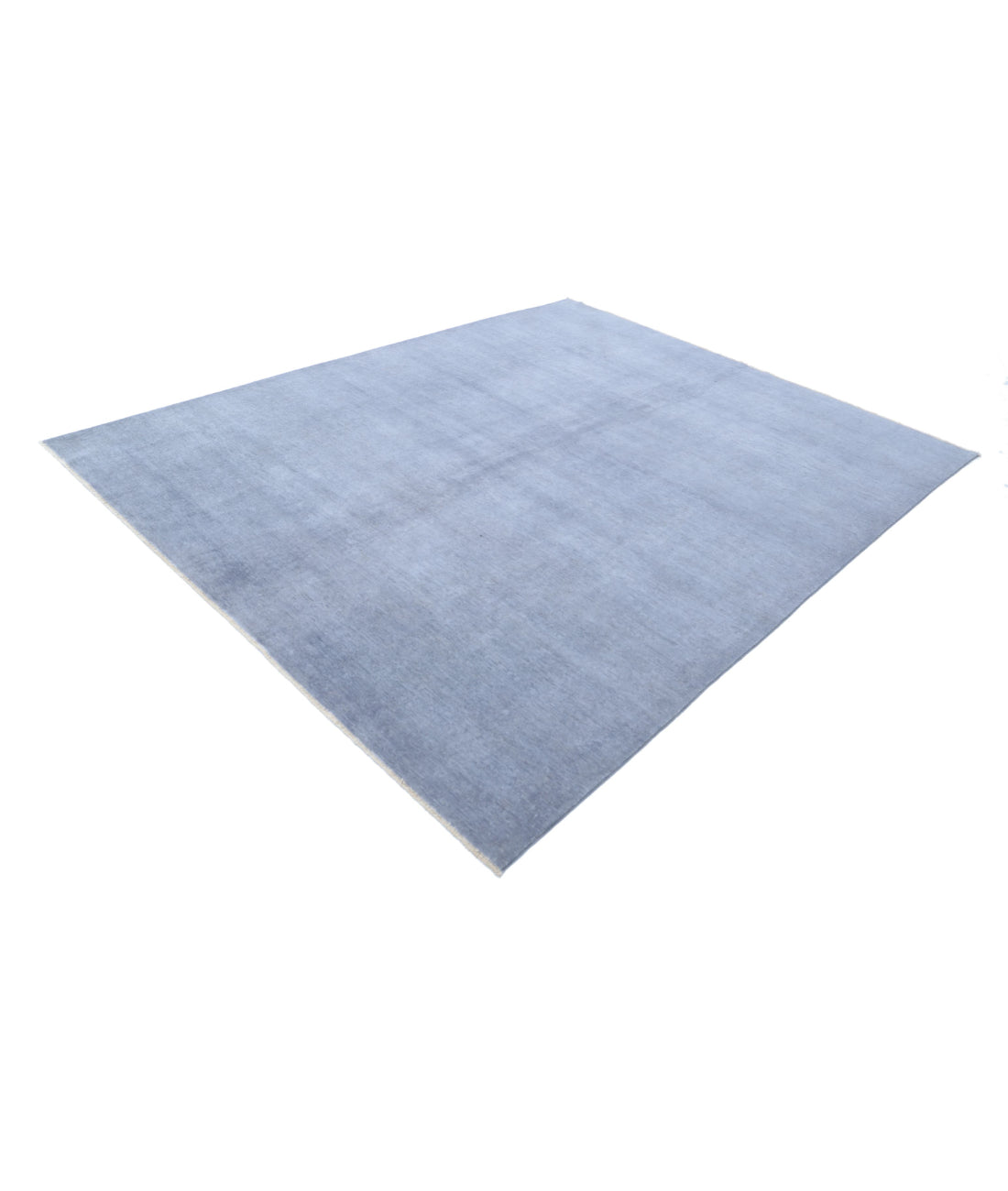 Overdye 7'9'' X 9'7'' Hand-Knotted Wool Rug 7'9'' x 9'7'' (233 X 288) / Grey / Grey