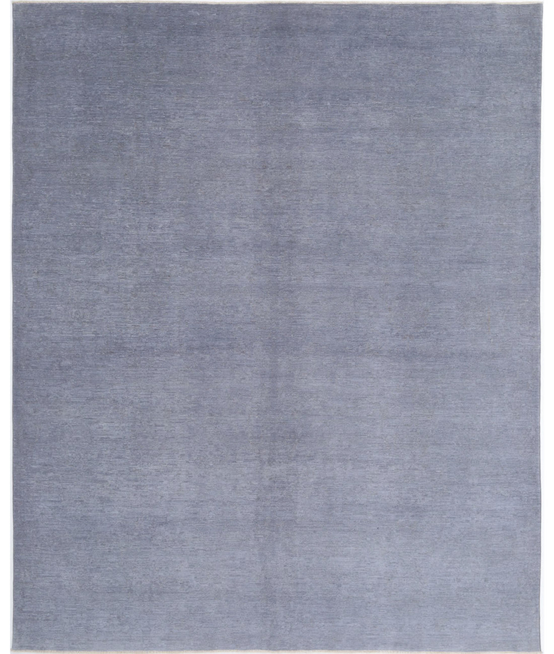 Overdye 7'9'' X 9'7'' Hand-Knotted Wool Rug 7'9'' x 9'7'' (233 X 288) / Grey / Grey