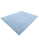 Overdye 8'0'' X 10'3'' Hand-Knotted Wool Rug 8'0'' x 10'3'' (240 X 308) / Blue / Blue