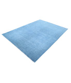 Overdye 6'0'' X 8'5'' Hand-Knotted Wool Rug 6'0'' x 8'5'' (180 X 253) / Blue / N/A