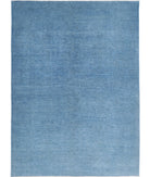 Overdye 6'0'' X 8'5'' Hand-Knotted Wool Rug 6'0'' x 8'5'' (180 X 253) / Blue / N/A