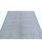 Overdye 6'1'' X 8'3'' Hand-Knotted Wool Rug 6'1'' x 8'3'' (183 X 248) / Grey / Grey