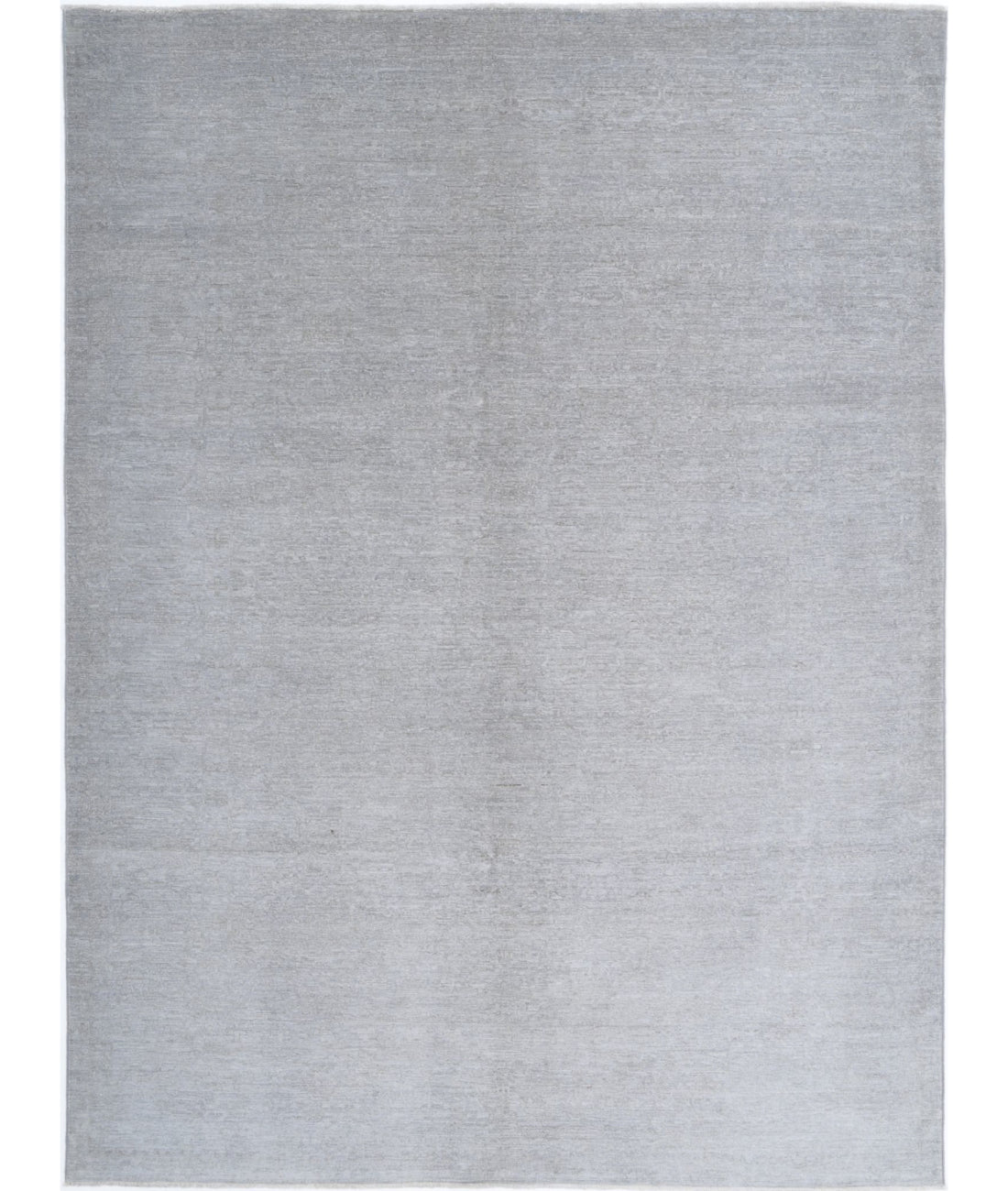 Overdye 6'1'' X 8'3'' Hand-Knotted Wool Rug 6'1'' x 8'3'' (183 X 248) / Grey / Grey