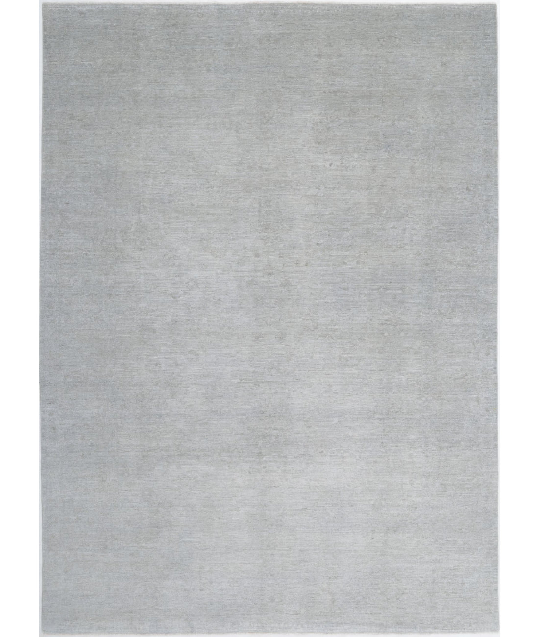 Overdye 8'10'' X 12'7'' Hand-Knotted Wool Rug 8'10'' x 12'7'' (265 X 378) / Grey / N/A