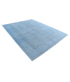 Overdye 8'1'' X 10'2'' Hand-Knotted Wool Rug 8'1'' x 10'2'' (243 X 305) / Blue / N/A