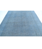 Overdye 8'1'' X 10'2'' Hand-Knotted Wool Rug 8'1'' x 10'2'' (243 X 305) / Blue / N/A