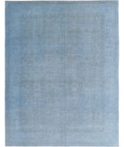 Overdye 8'1'' X 10'2'' Hand-Knotted Wool Rug 8'1'' x 10'2'' (243 X 305) / Blue / N/A