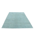 Overdye 6'0'' X 8'10'' Hand-Knotted Wool Rug 6'0'' x 8'10'' (180 X 265) / Green / N/A