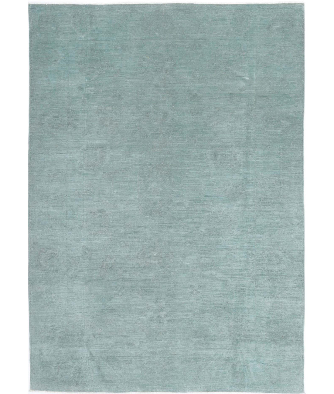 Overdye 6'0'' X 8'10'' Hand-Knotted Wool Rug 6'0'' x 8'10'' (180 X 265) / Green / N/A