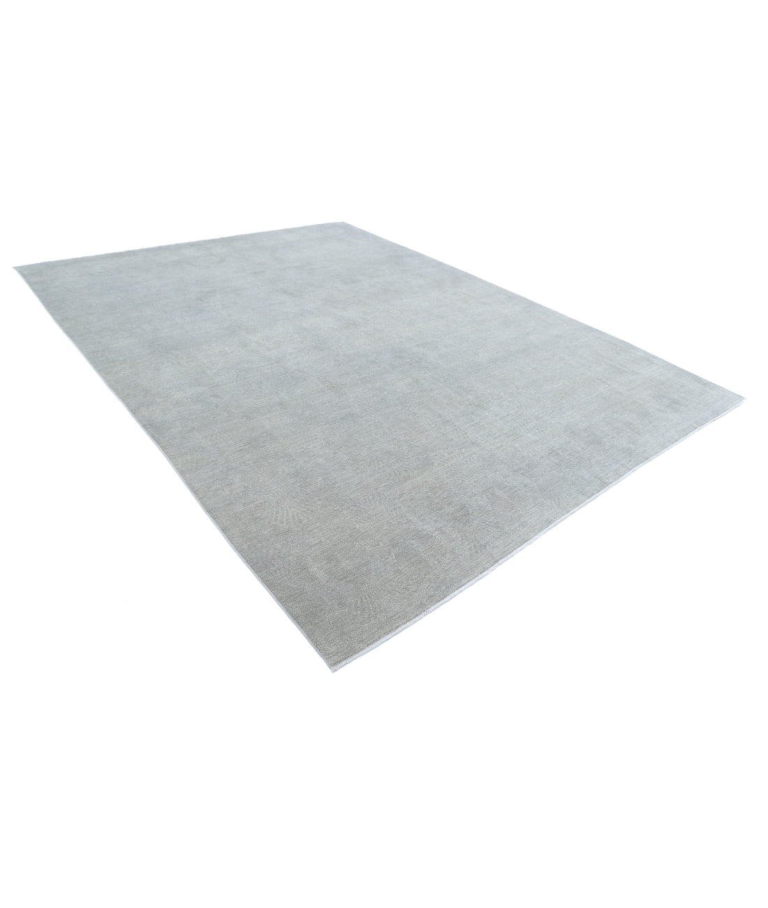 Overdye 9'2'' X 12'3'' Hand-Knotted Wool Rug 9'2'' x 12'3'' (275 X 368) / Grey / N/A