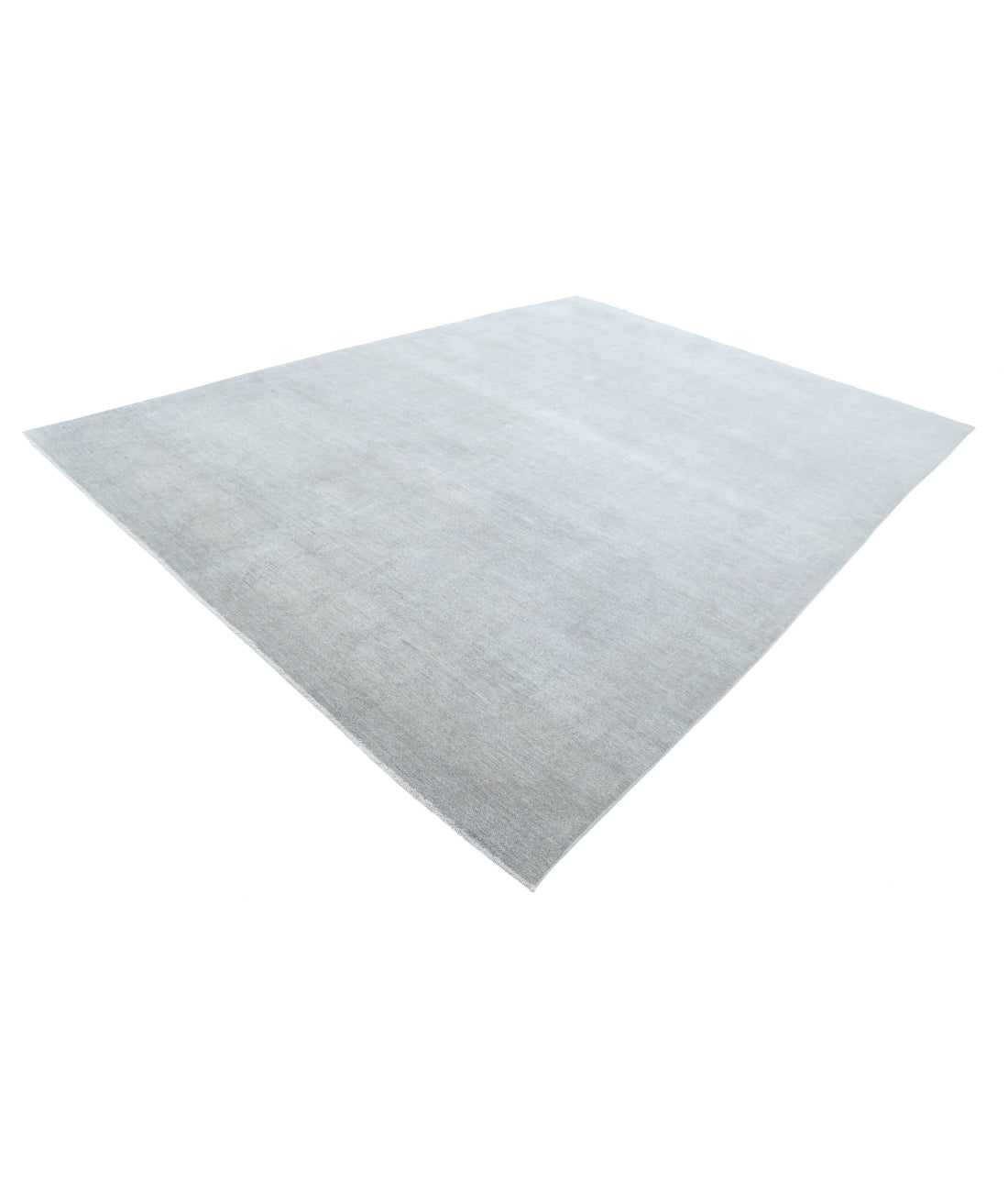 Overdye 9'2'' X 12'3'' Hand-Knotted Wool Rug 9'2'' x 12'3'' (275 X 368) / Grey / N/A