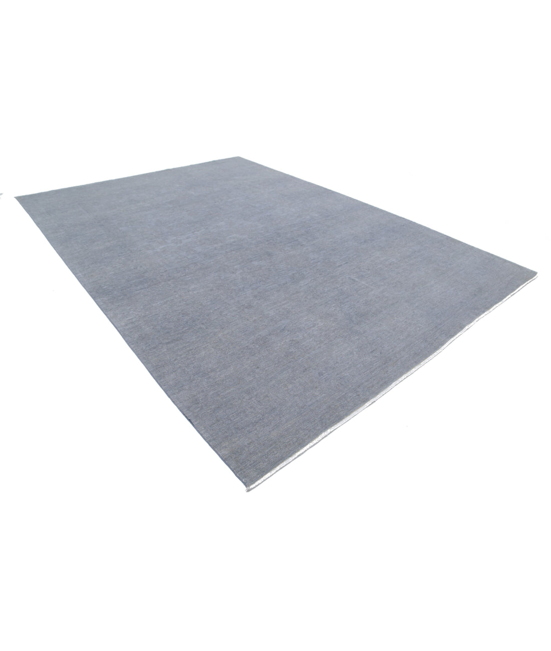 Overdye 8'9'' X 12'0'' Hand-Knotted Wool Rug 8'9'' x 12'0'' (263 X 360) / Grey / Grey