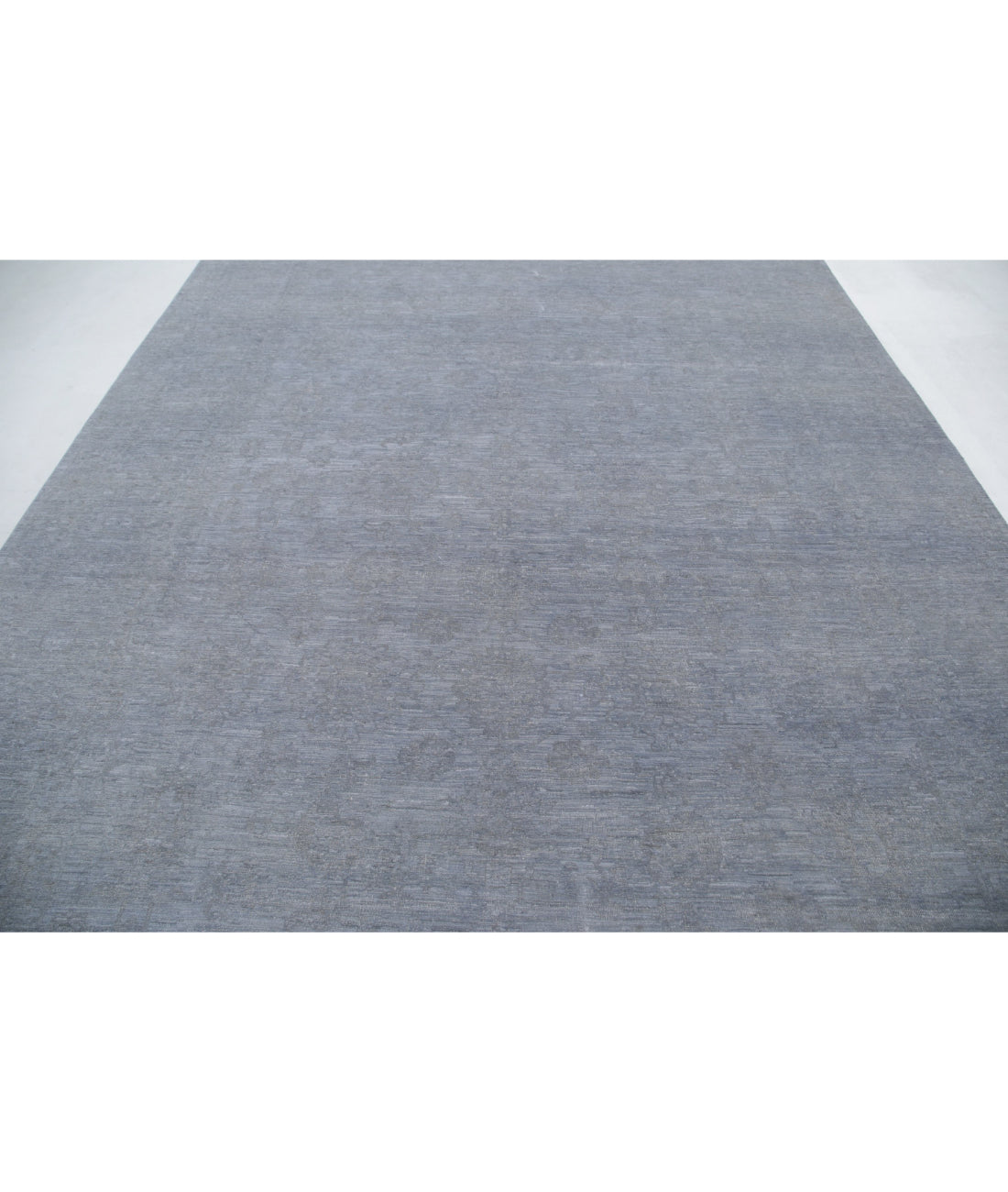 Overdye 8'9'' X 12'0'' Hand-Knotted Wool Rug 8'9'' x 12'0'' (263 X 360) / Grey / Grey